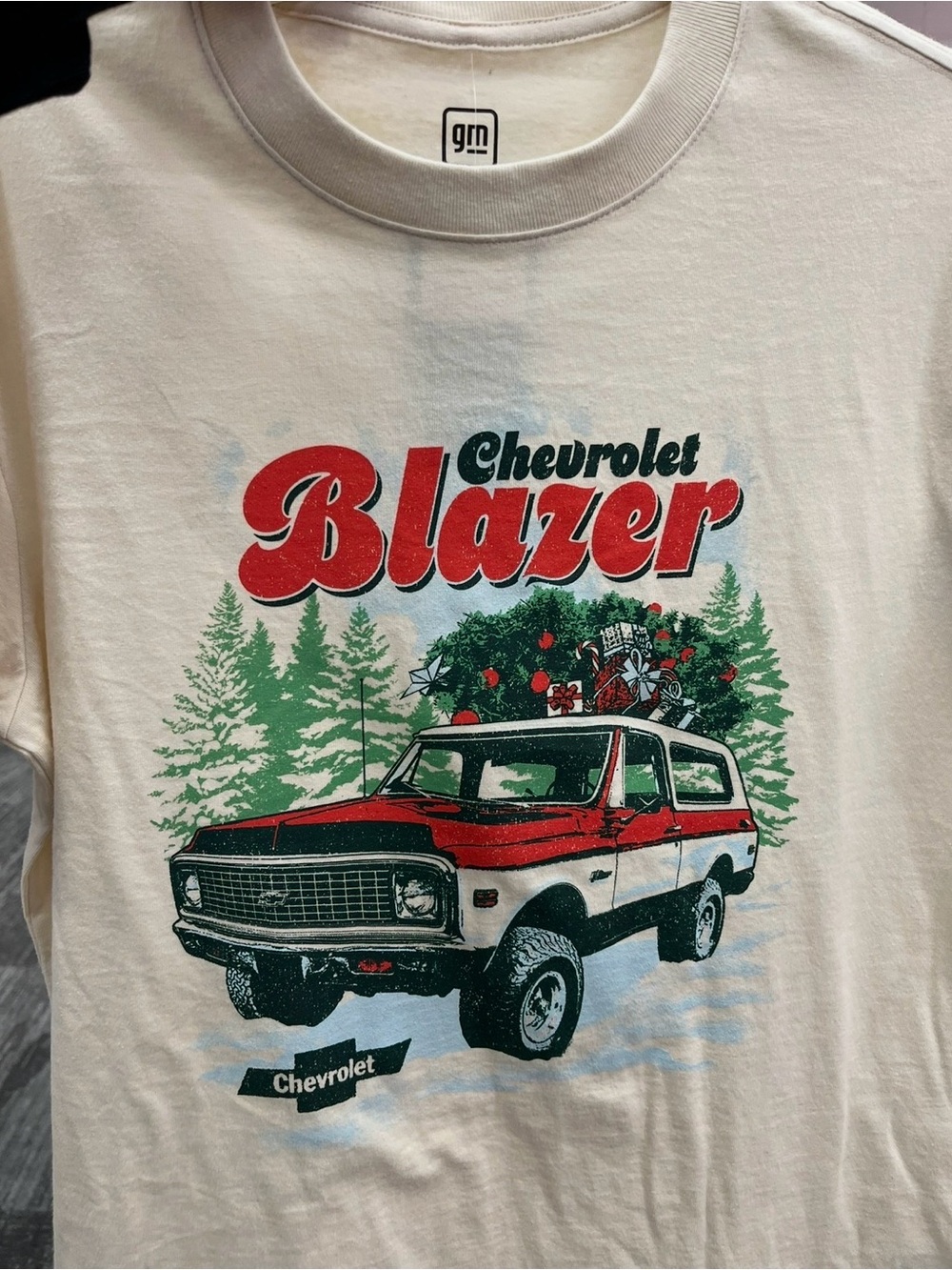 NWOT GM Chevy Blazer Holiday T-Shirt